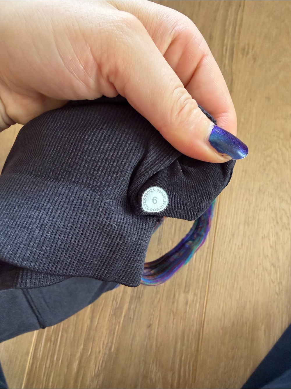 lululemon athletica Multi-Color Ribbed Racerback Crop Top - Picture 3 of 3